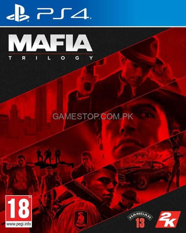 Mafia: Trilogy, includes main games and all DLC releases Three Eras of Organized Crime in America Mafia: Definitive Edition - 1930's, Lost Heaven, IL Mafia II: Definitive Edition - 1940's - 50's, Empire Bay, NY Mafia III: Definitive Edition - 1968, New Bordeaux, LA.Pre-Purchase bonus: The Chicago outfit: exclusive vehicle, weapon and outfit